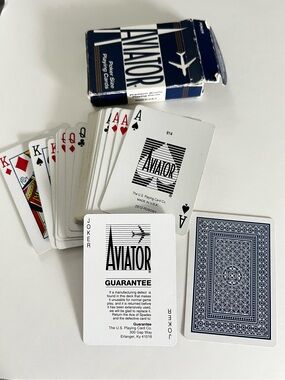 Aviator Poker Size Playing Cards